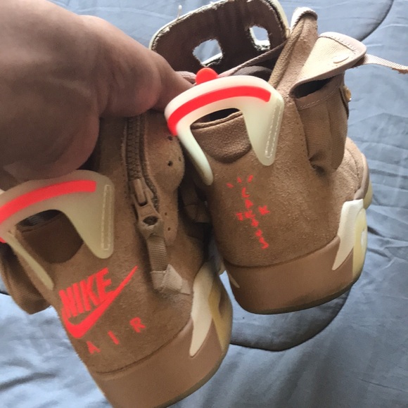 Travis Scott Jordan 6. Barely worn - Picture 2 of 5